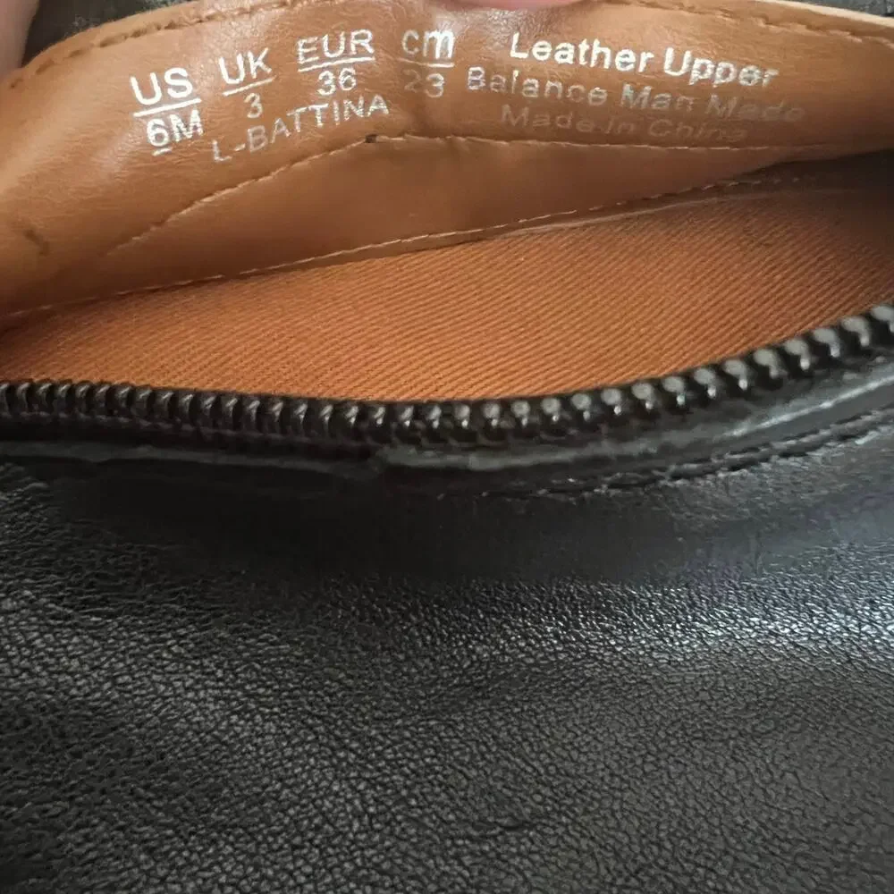 Franco Sarto Battina Knee High Black Leather Riding Leather Boots Size 6